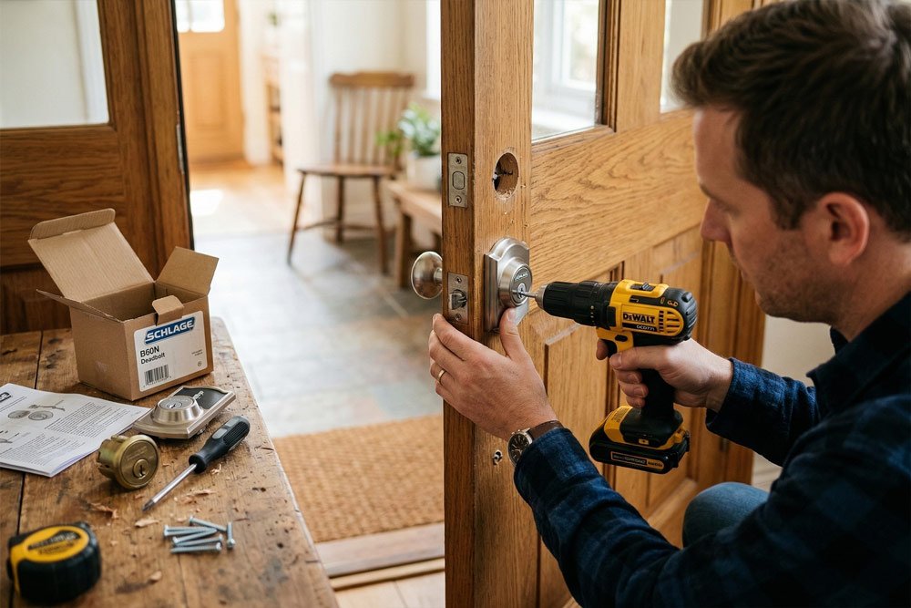 DIY Lock Installation