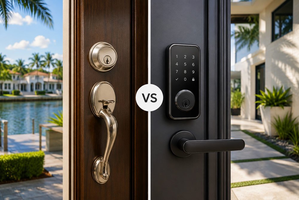 Traditional Locks vs. Smart Locks Traditional Locks vs. Smart Locks
